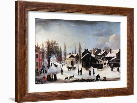 Brooklyn, C1820-Louisa Ann Coleman-Framed Giclee Print