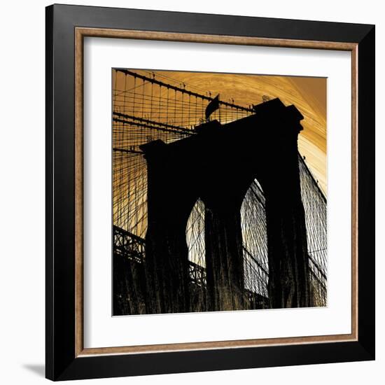 Brooklyn Glow-Erin Clark-Framed Art Print