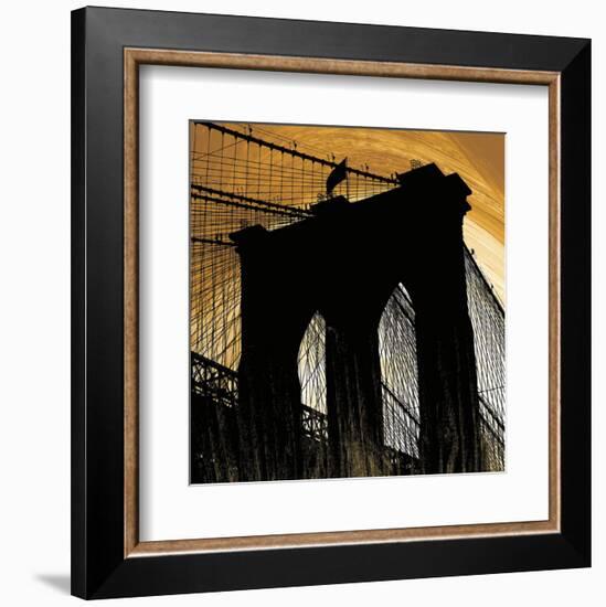 Brooklyn Glow-Erin Clark-Framed Art Print