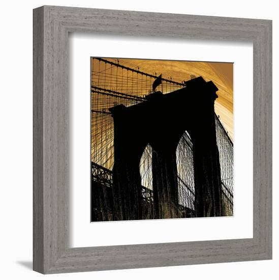 Brooklyn Glow-Erin Clark-Framed Art Print