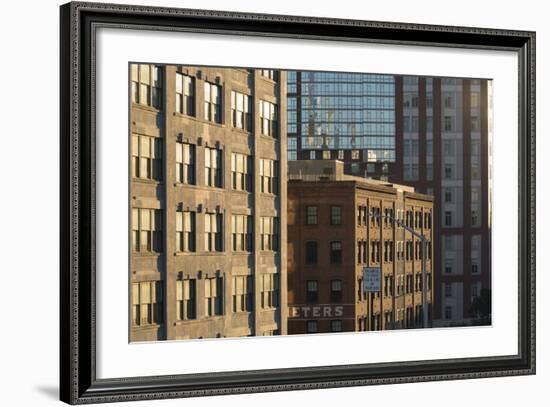 Brooklyn Heights of Brooklyn Bridge, Long New York-Rainer Mirau-Framed Photographic Print