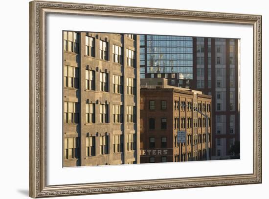 Brooklyn Heights of Brooklyn Bridge, Long New York-Rainer Mirau-Framed Photographic Print