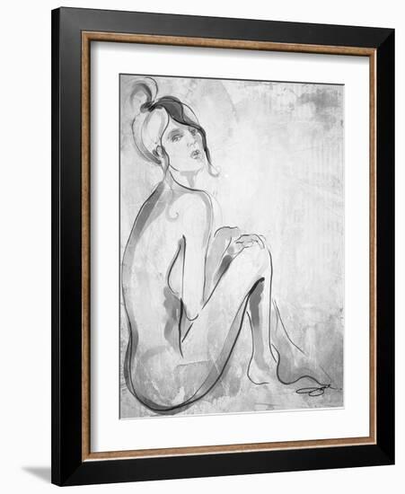 Brooklyn Nude 3-Jodi Pedri-Framed Art Print