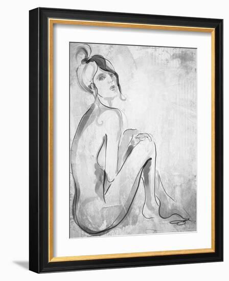 Brooklyn Nude 3-Jodi Pedri-Framed Art Print