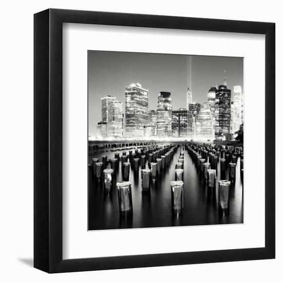 Brooklyn Piles, Study 3, New York City, 2013-Marcin Stawiarz-Framed Art Print