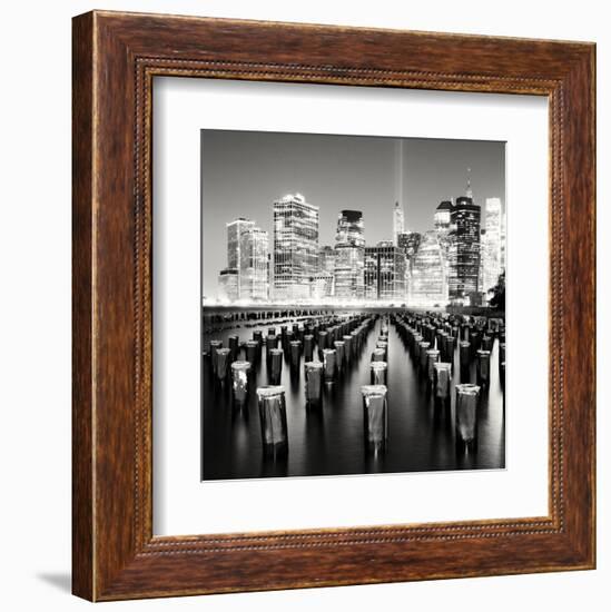 Brooklyn Piles, Study 3, New York City, 2013-Marcin Stawiarz-Framed Art Print