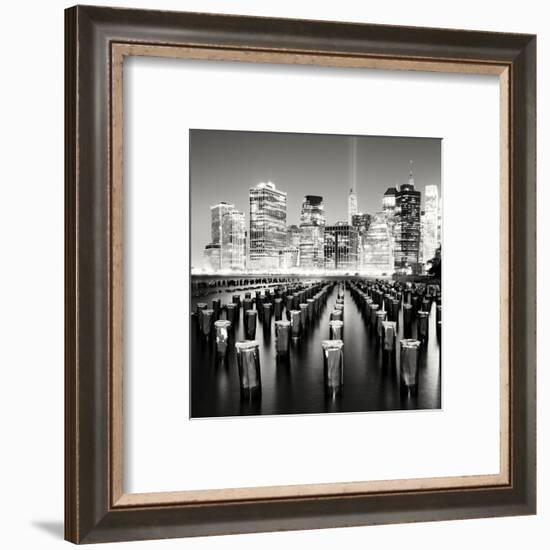 Brooklyn Piles, Study 3, New York City, 2013-Marcin Stawiarz-Framed Art Print