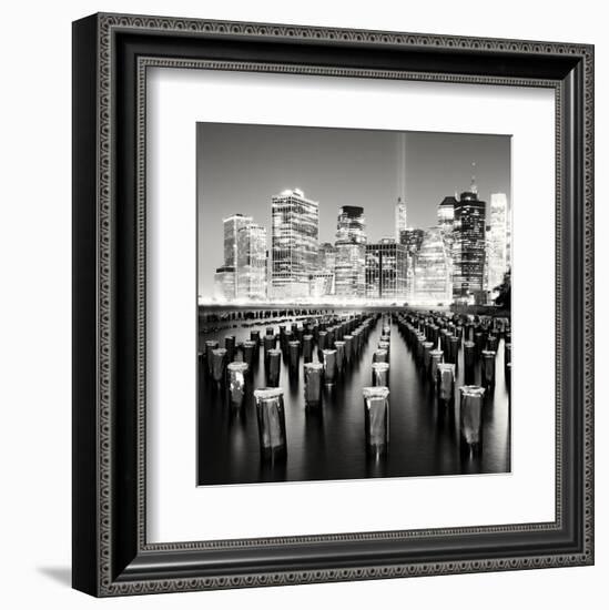 Brooklyn Piles, Study 3, New York City, 2013-Marcin Stawiarz-Framed Art Print