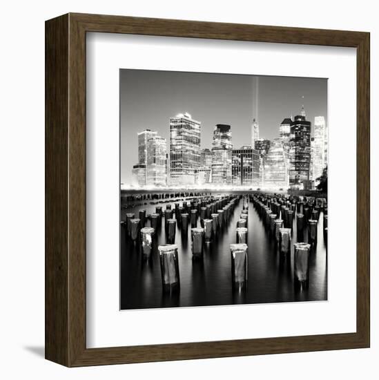 Brooklyn Piles, Study 3, New York City, 2013-Marcin Stawiarz-Framed Art Print