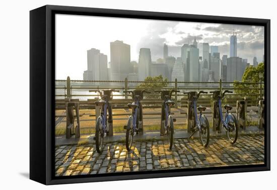 Brooklyn Promenade, Brooklyn, New York, Usa-Christian Heeb-Framed Premier Image Canvas