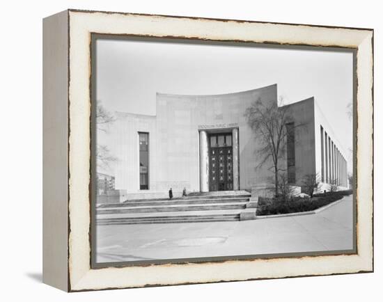 Brooklyn Public Library-Philip Gendreau-Framed Premier Image Canvas