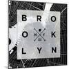 Brooklyn Square BW-SD Graphics Studio-Mounted Art Print