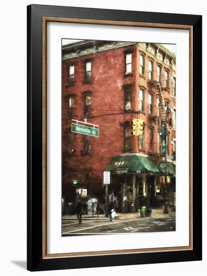 Brooklyn Sreet Scene-Philippe Hugonnard-Framed Giclee Print