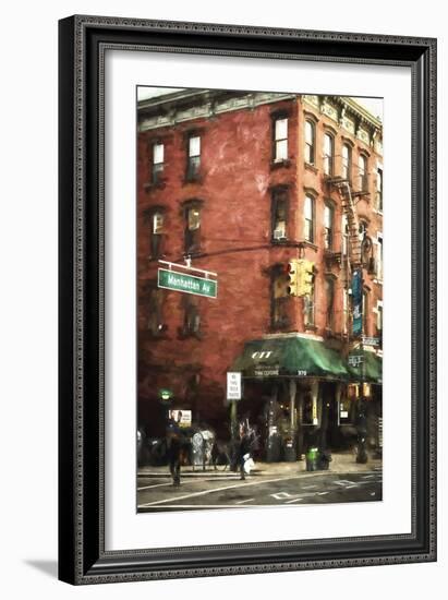 Brooklyn Sreet Scene-Philippe Hugonnard-Framed Giclee Print