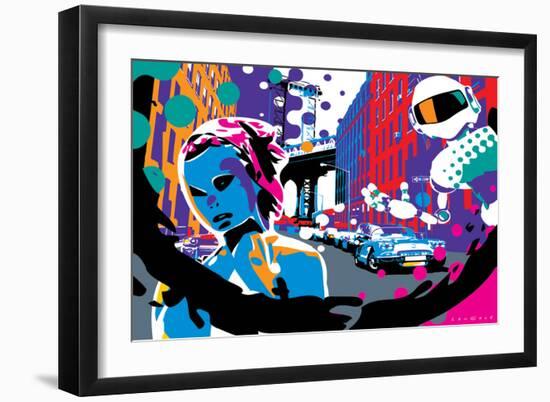 Brooklyn-Ray Lengelé-Framed Art Print