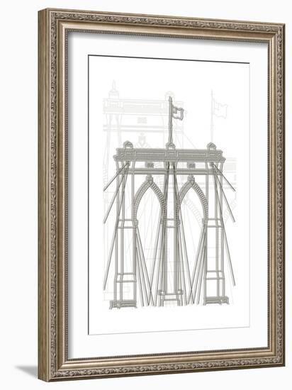 Brooklyn-Cristian Mielu-Framed Art Print