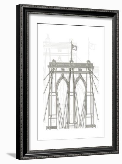 Brooklyn-Cristian Mielu-Framed Art Print