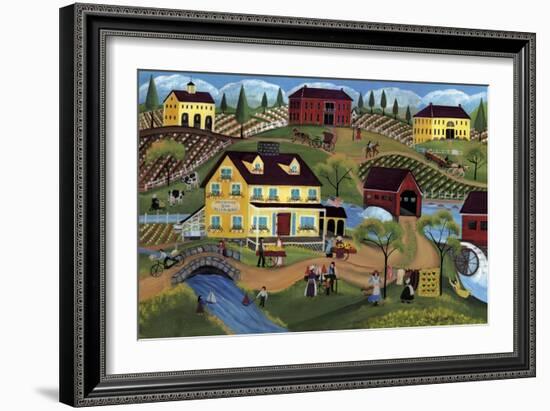 Brookside Inn Restaurant-Cheryl Bartley-Framed Giclee Print