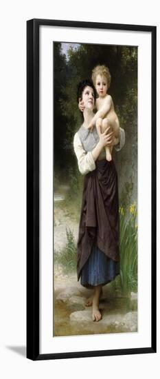 Brother and Sister, 1887-William Adolphe Bouguereau-Framed Giclee Print