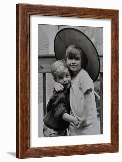 Brother and Sister, 1994,-Anthony Butera-Framed Giclee Print