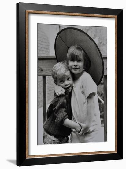 Brother and Sister, 1994,-Anthony Butera-Framed Giclee Print