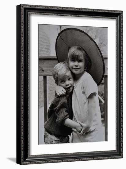 Brother and Sister, 1994,-Anthony Butera-Framed Giclee Print