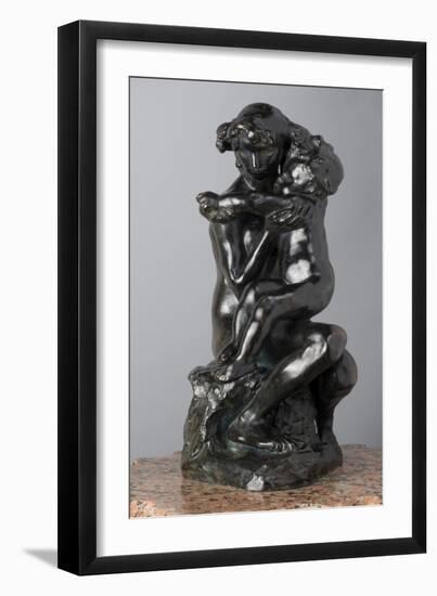 Brother and Sister, C.1890 (Bronze)-Auguste Rodin-Framed Giclee Print