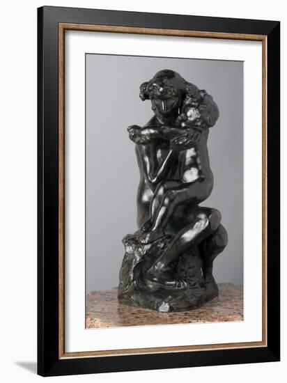 Brother and Sister, C.1890 (Bronze)-Auguste Rodin-Framed Giclee Print