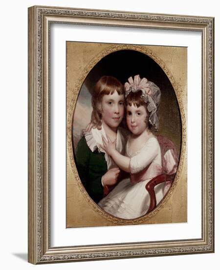 Brother and Sister-Thomas Sully-Framed Giclee Print