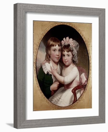 Brother and Sister-Thomas Sully-Framed Giclee Print