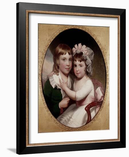 Brother and Sister-Thomas Sully-Framed Giclee Print