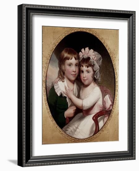 Brother and Sister-Thomas Sully-Framed Giclee Print