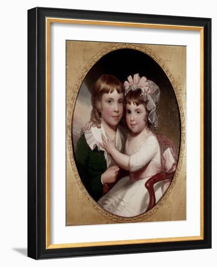 Brother and Sister-Thomas Sully-Framed Giclee Print