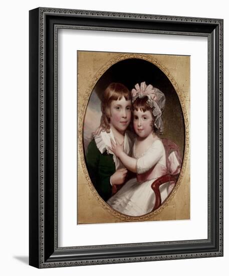 Brother and Sister-Thomas Sully-Framed Giclee Print