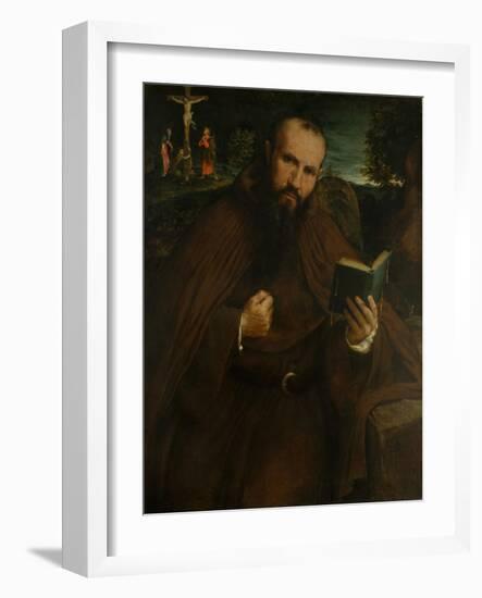 Brother Gregorio Belo of Vicenza, 1547-Lorenzo Lotto-Framed Giclee Print
