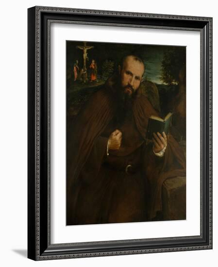 Brother Gregorio Belo of Vicenza, 1547-Lorenzo Lotto-Framed Giclee Print