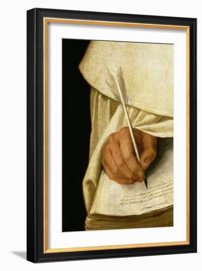 Brother Pedro Machado-Francisco de Zurbarán-Framed Giclee Print