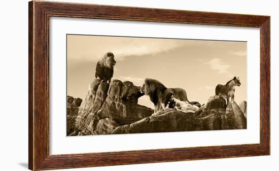 Brotherhood-Marc Moreau-Framed Art Print