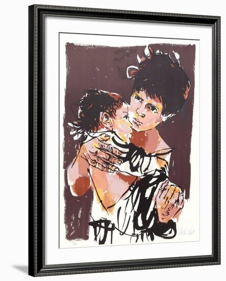 Brothers from People in Israel-Moshe Gat-Framed Limited Edition