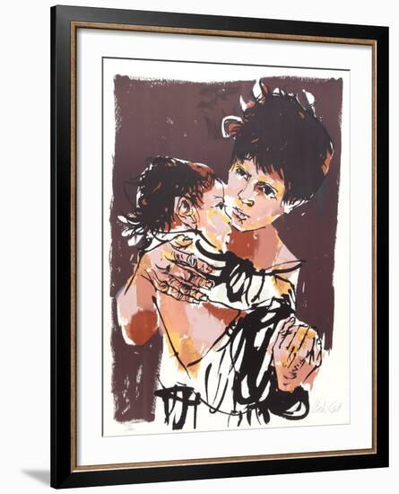 Brothers from People in Israel-Moshe Gat-Framed Limited Edition