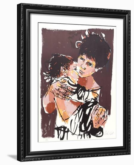 Brothers from People in Israel-Moshe Gat-Framed Limited Edition