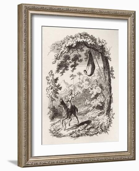 Brothers Grimm Children's and-George Cruikshank-Framed Giclee Print