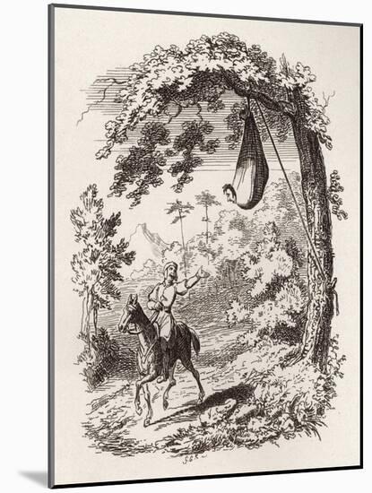 Brothers Grimm Children's and-George Cruikshank-Mounted Giclee Print