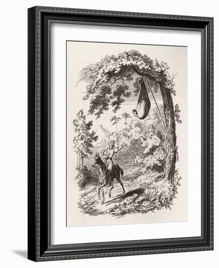 Brothers Grimm Children's and-George Cruikshank-Framed Giclee Print