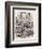 Brothers Grimm Children's and-George Cruikshank-Framed Giclee Print