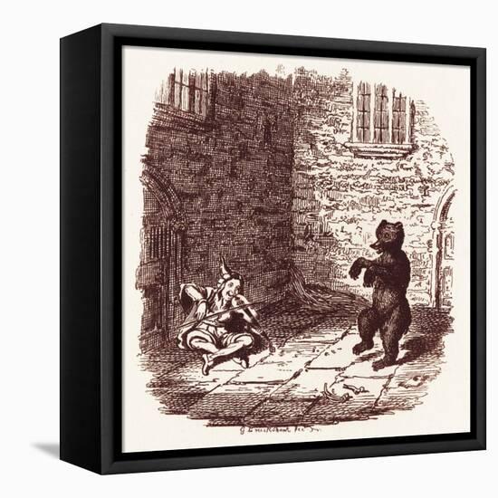 Brothers Grimm Children's and-George Cruikshank-Framed Premier Image Canvas