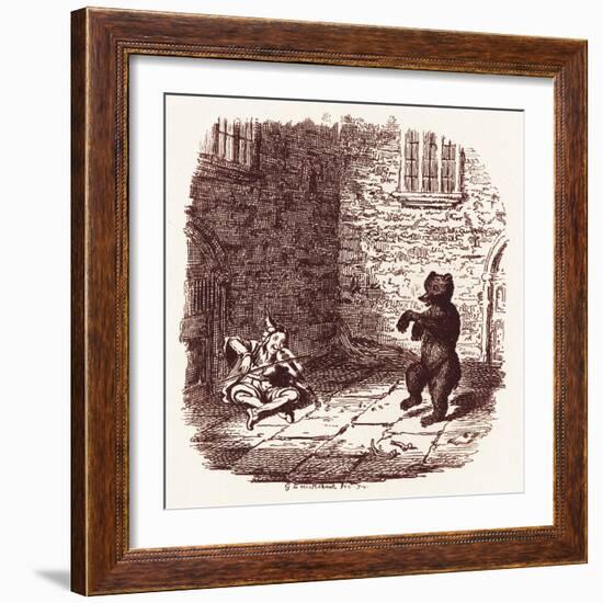 Brothers Grimm Children's and-George Cruikshank-Framed Giclee Print