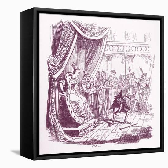 Brothers Grimm Children's and-George Cruikshank-Framed Premier Image Canvas