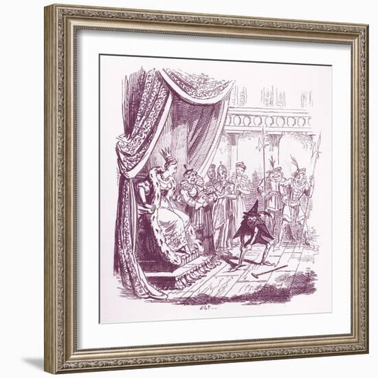 Brothers Grimm Children's and-George Cruikshank-Framed Giclee Print