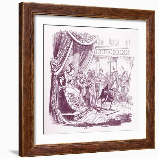 Brothers Grimm Children's and-George Cruikshank-Framed Giclee Print